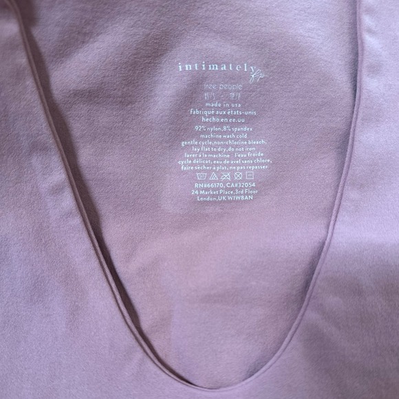 NEW!  FREE PEOPLE Clean Lines Muscle Cami - Rose - XS / SMALL - Picture 3 of 4